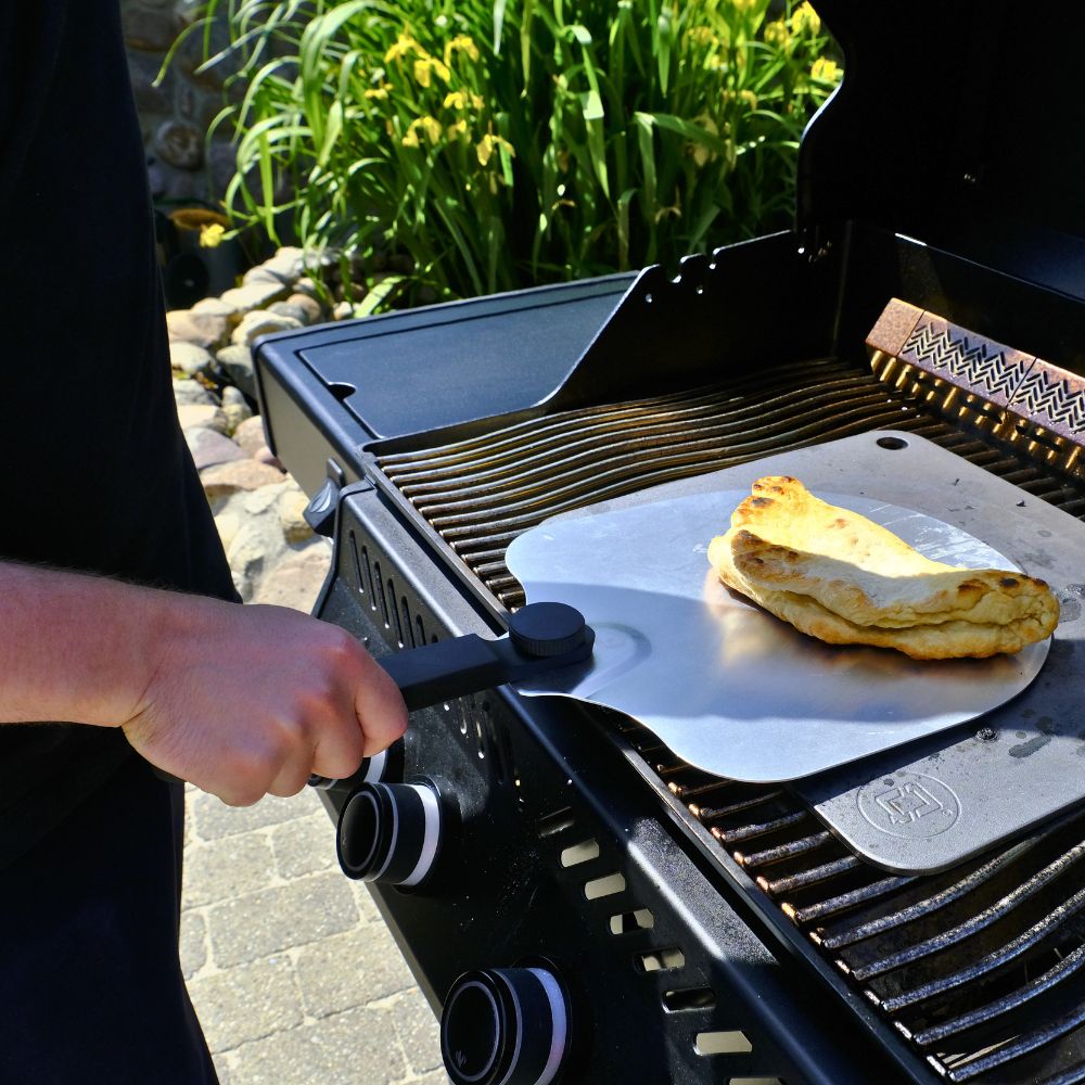 Pizzaspade Med Foldbart Håndtag - Qookware.dk Pizzaspade