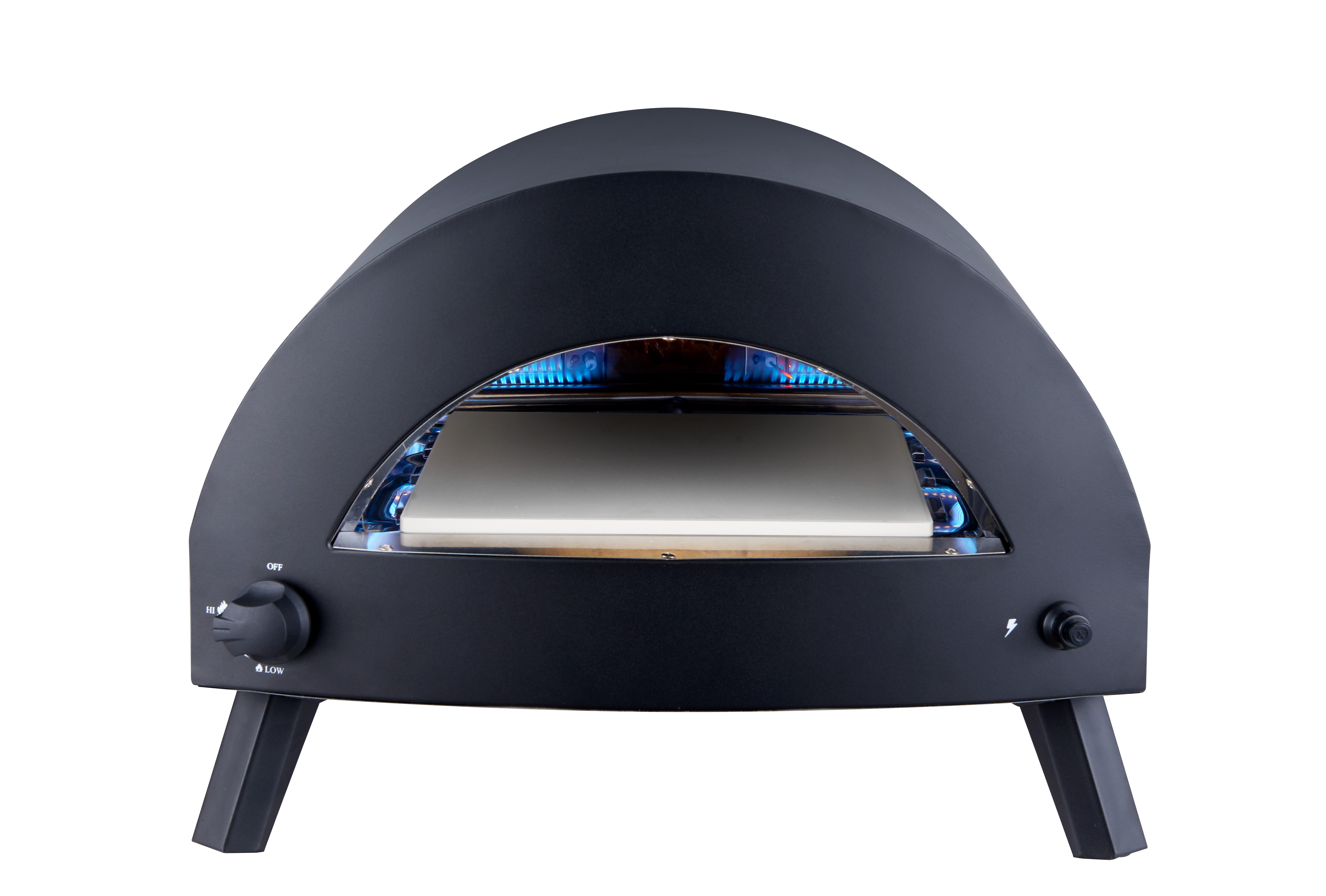 Sort Venture Design Bukom Gas Pizzaovn Standard Stål - Venture Design Pizzaovn - 7340206979612