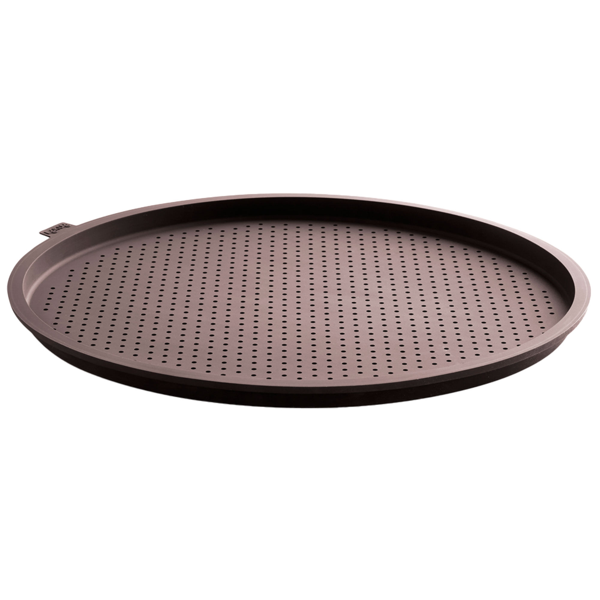 Brun Lku Rund Pizzamåtte Ø36 - Lékué Pizzasten  - 8710755888328