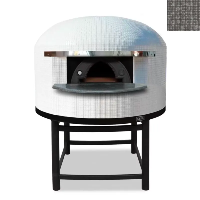 Alfa Forni Napoli M90 Standard Grå Brænde Pizzaovn - Alfa Forni Pizzaovn
