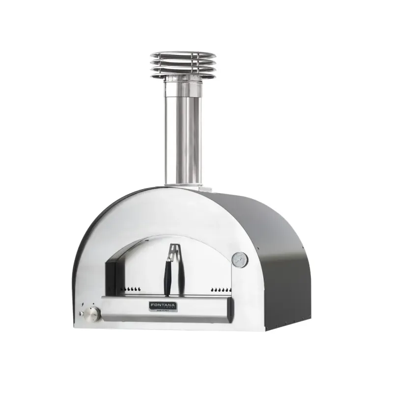 Fontana Forni Margherita Antracite Gas Pizzaovn Uden Vogn - Fontana Forni Pizzaovn - 8033776075059