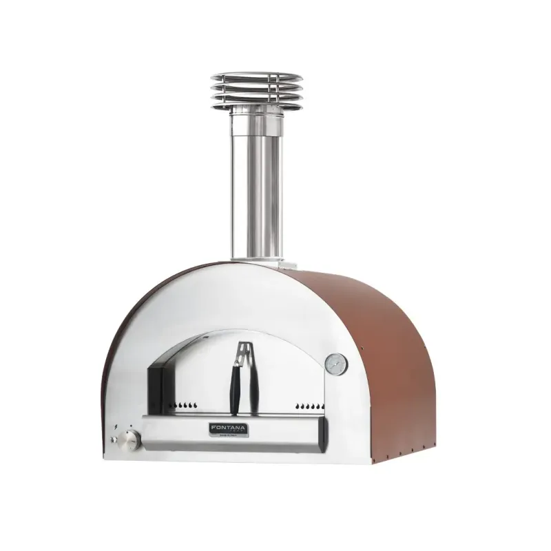 Fontana Forni Margherita Rosso Gas Pizzaovn Uden Vogn - Fontana Forni Pizzaovn - 8033776078579