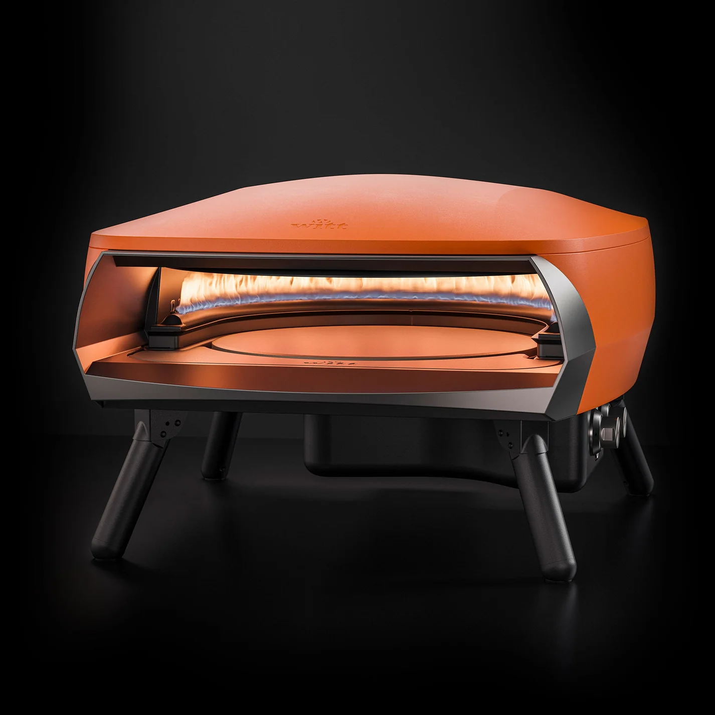 Witt Etna Rotante Pizzaovn Orange Witt - Witt A/s Pizzaovn  - 5707582008541